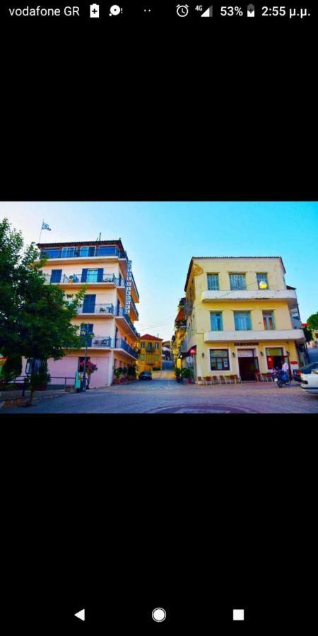 Hotel Διεθνές Zacharo Bagian luar foto