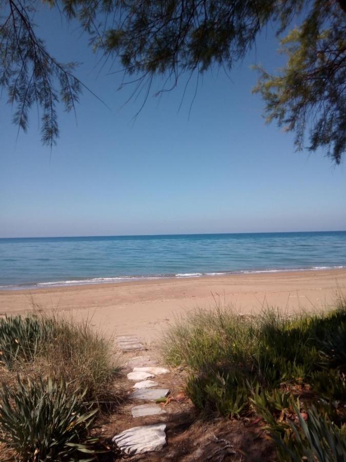 Hotel Διεθνές Zacharo Bagian luar foto