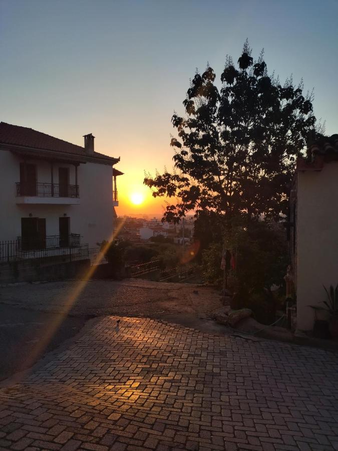 Hotel Διεθνές Zacharo Bagian luar foto