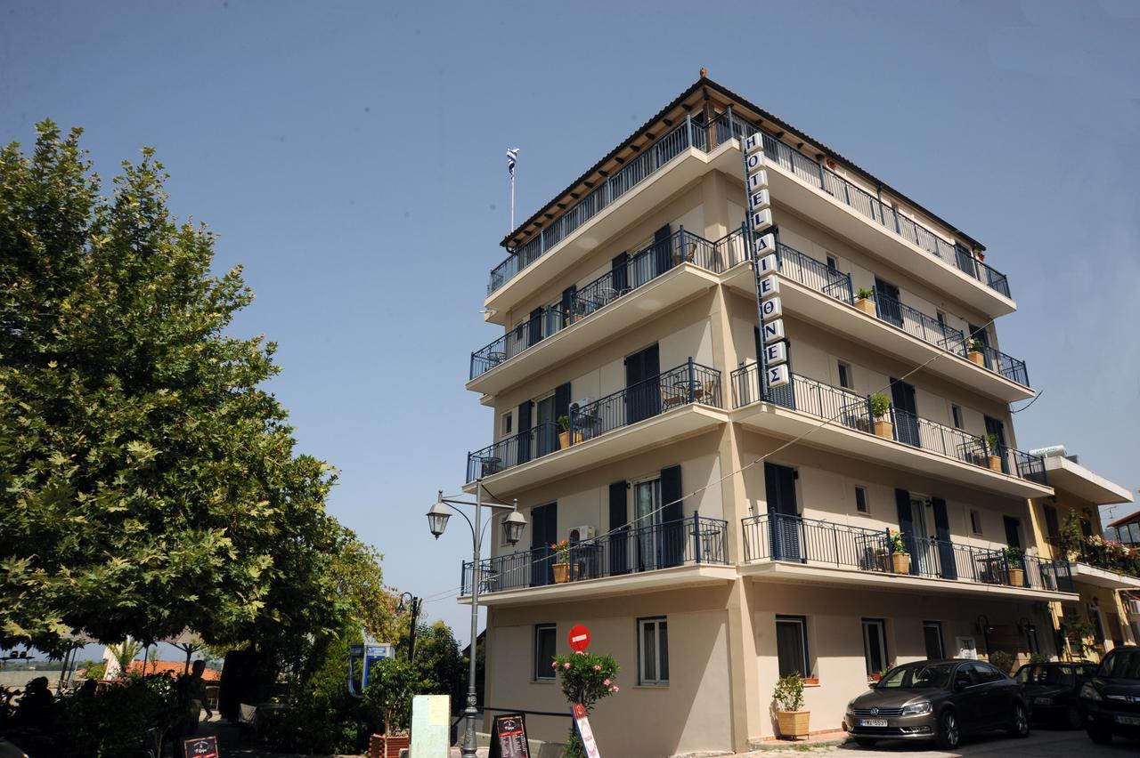Hotel Διεθνές Zacharo Bagian luar foto